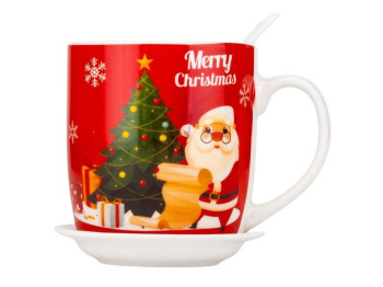 Кружка Santa's Mood 350 мл, Мікс дизайн, 9150-016