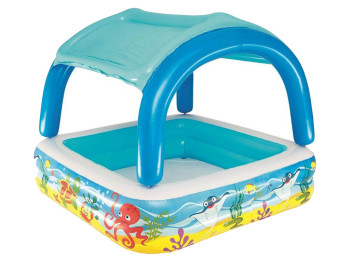 Басейн дитячий надувний з дахом Kiddie Pools. Bestway 52192