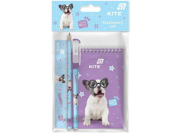 Набор канцелярских принадлежностей Studio Pets, 4 предмета, Kite
