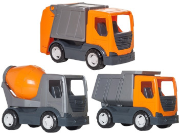 Машинка строительная подвижные элементы Tech Truck 39477 26 см, спецтехника, Tigres (цена за 1 шт)