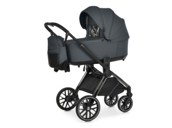 Коляска універсальна 2в1EL Camino Prestige ME 1124-3  Magnet Gray, графіт