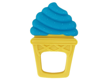 Прорізувач силіконовий Крем. MegaZayka 0408