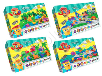 Набор для творчества Тесто для лепки Master Do. Danko toys TMD-07-01,02,03,04. Рус УЦЕНКА