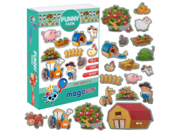 Магнітна гра Funny Farm. Magdum ML4031-10 EN