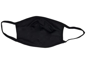 Маска дитяча захисна Black, двостороння, багаторазова, 12582, Gabbi