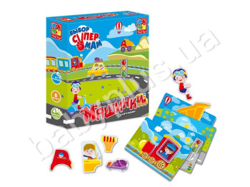 Простые игры с магнитами Машинки, Vladi Toys