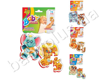 Магнитные беби пазлы, Vladi Toys