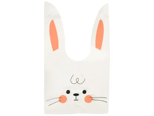 Подарочные пакеты Bunny с ушками, 16×27 см, 50 шт (цена за упаковку)