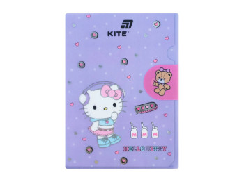 Папка-уголок с клапаном Hello Kitty HK25-248-5, формат A4, полипропилен, Kite