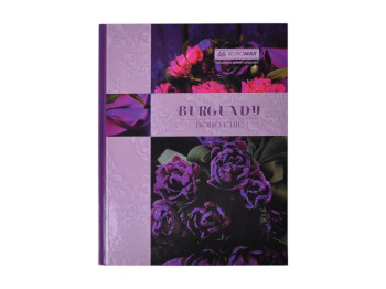Книга канцелярська фіолетова клітинка, А4, 96 аркушів