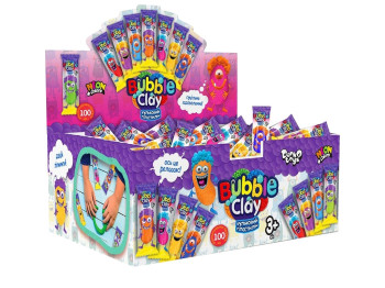 Тесто для лепки BUBBLE CLAY в брикетах, Danko Toys