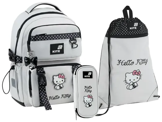 Школьный набор 5в1 Kite Education Hello Kitty SET_HK26-1022M