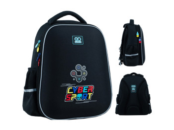 Рюкзак шкільний напівкаркасний Cyber Sport. GoPack GO24-165M-5