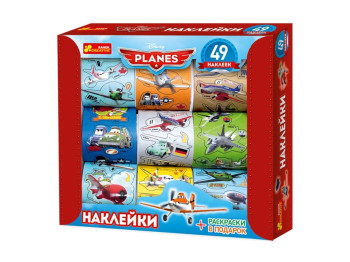 Набор наклеек в коробке Самолёты 1, Disney, Ranok Creative