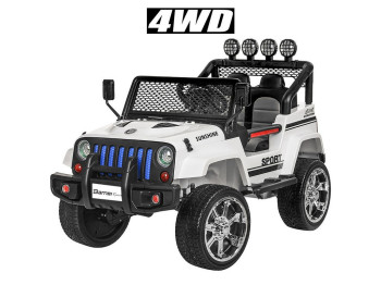 Дитячий електромобіль Jeep. Bambi Racer M 3237EBLR-1
