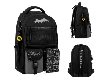 Рюкзак школьный подростковый Batman Kite DC26-2587M