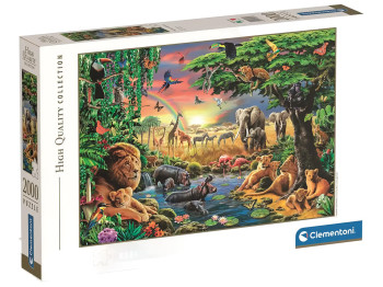 Пазлы Африканское собрание Clementoni, 2000 элементов