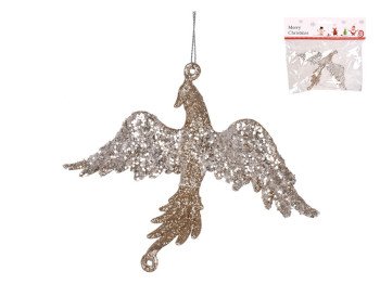 Фигурка-подвеска новогодняя Firebird 14.5см, R33914