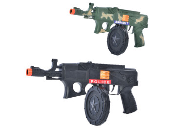 Автомат игровой с трещоткой 3318T/3318T-1; 2 вида; (цена за 1шт)