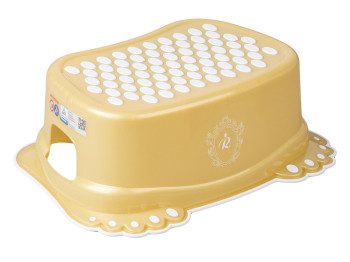 Підставка для ніг Royal з протиковзкою білою-золотою гумою. Tega Baby RL-006-103-Z