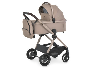 Коляска универсальная El Camino RIVIERA ME 1183 Affogato Beige, бежевая
