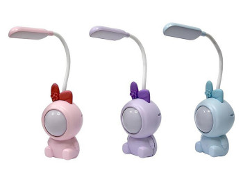 Лампа-ночник меняет цвет с точилкой, 2 режима света, micro USB, 3 вида