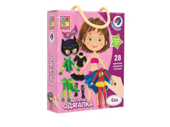 Магнитная одевалка Ева, Vladi Toys VT3702-08