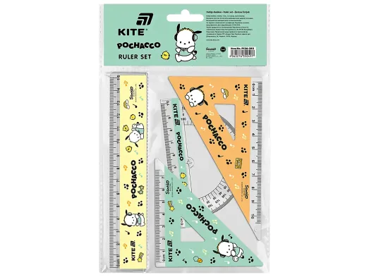 Набор линеек Kite Pochacco PC26-282, 4 предмета