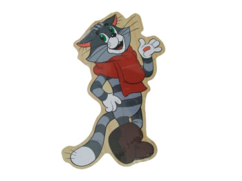 Пазлы фигуры большие Кот 8 элементов, Castorland