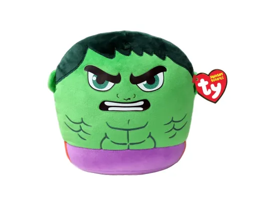 Мягкая игрушка мягконабивная SQUISH-A-BOOS HULK 20 см. TY 39252