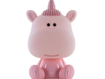Світильник-нічник LED з акумулятором Unicorn рожевий, Kite