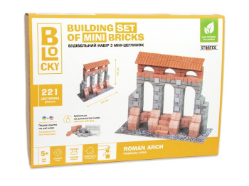 Конструктор з міні-цеглинок BLOCKY Римська Арка, Strateg