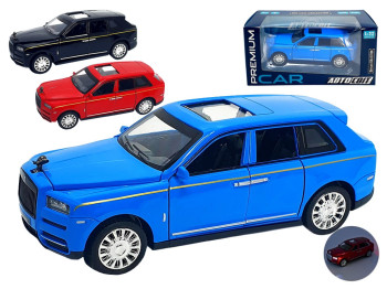 Машинка металлическая инерционная Premium AP-1751, 15 см, свет и звук, АвтоСвіт