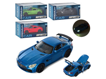 Машинка металлическая инерционная Premium AP-1762, 14 см, свет и звук, АвтоСвіт