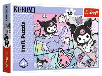 Пазли Trefl Kuromi «Розважайтеся з Куромі», 30 елементів