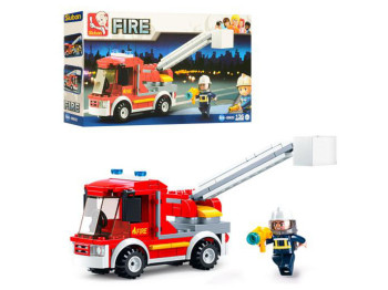 Конструктор Пожежна машина. B0632. 136 деталей