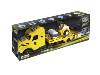 Magic Truck Technic с катком. Wader 36451