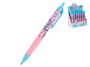 Ручка шариковая автоматическая Kite My Melody HK26-039-2, синяя, 0,5 мм