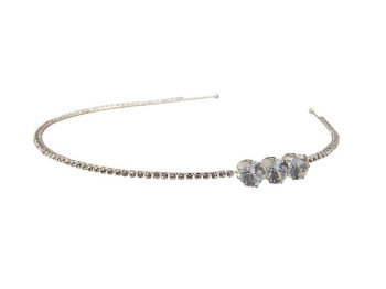 Обруч для волос с кристаллами Boutique Diamante, металлический, Great Pretenders