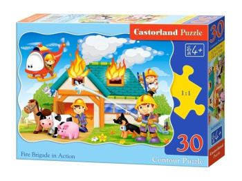 Пазли Пожежна бригада, 30 елементів, Castorland В-03525