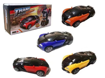 Инерционная машинка Bugatti, 13 см, микс видов