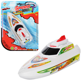 Катер іграшковий M0904, 18,5 см, рух по воді, батарейки AA, BabyToys