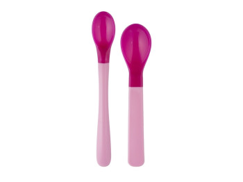 Ложки магічні рожеві 2 шт. Canpol Babies 9/581_pin