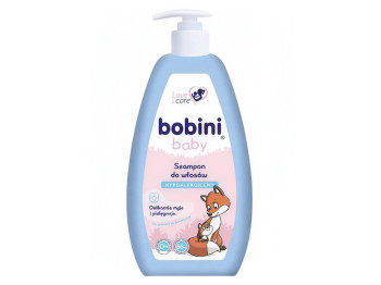 Дитячий шампунь для волосся Bobini Baby, гіпоалергенний, 500 мл