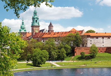 Пазлы Королевский замок Wawel Краков, 1000 элементов, Castorland