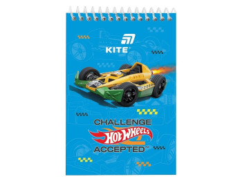Блокнот А6 Hot Wheels Kite HW26-196, 48 листов