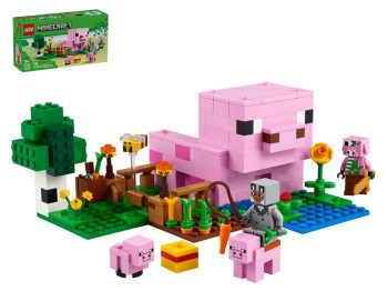 Конструктор LEGO Minecraft Дом для поросят, 238 деталей
