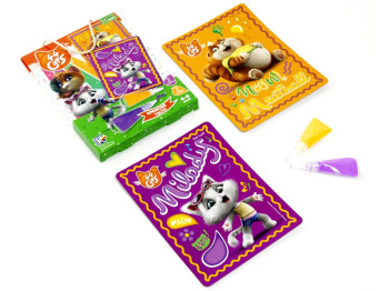 Набор для творчества 44 Кота, Кремовое тесто, Vladi Toys