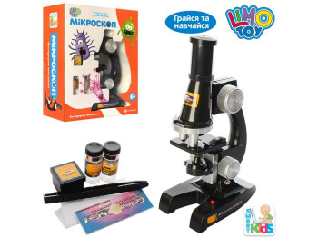 Мікроскоп зі світлом SK 0007, 21 см, підсвічування та набір, Limo Toy