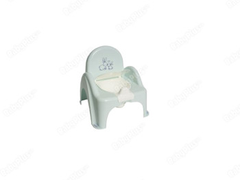 Горшок - стільчик з музикою салатовий Зайчики. Tega Baby PO-065-105